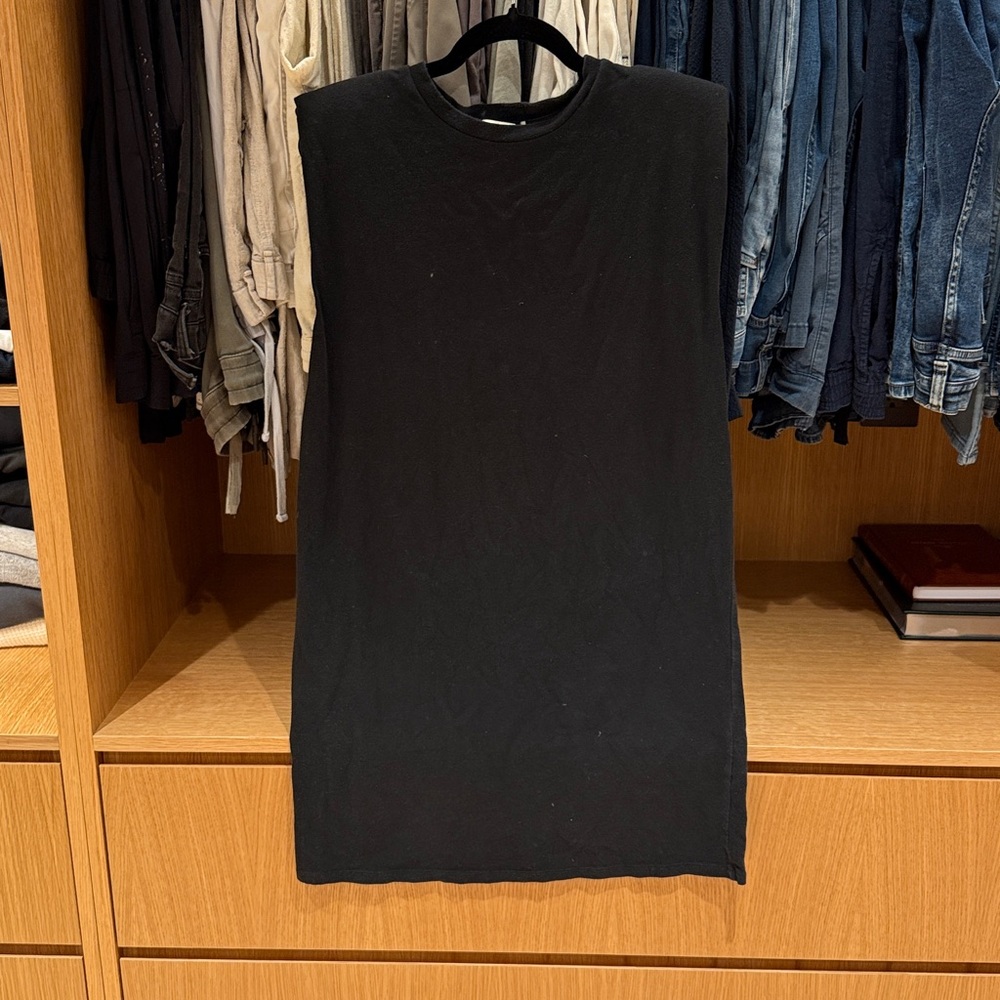 Z Supply Shoulder Pad Mini Tshirt Dress size L